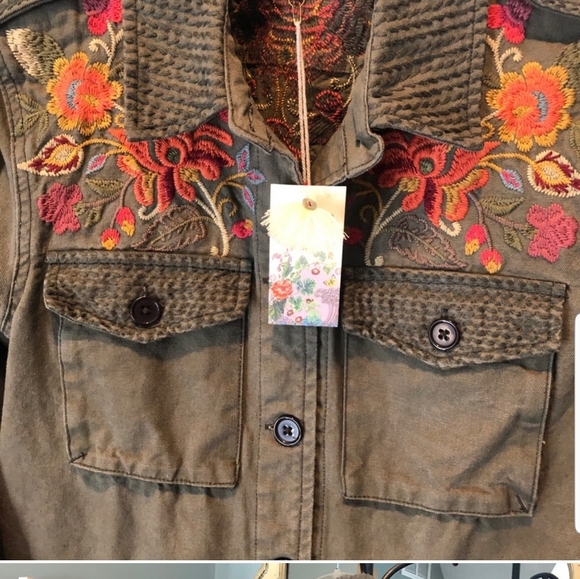 VIOLETTE EYELET MILITARY JACKET🧡🧡 - Picture 12 of 16